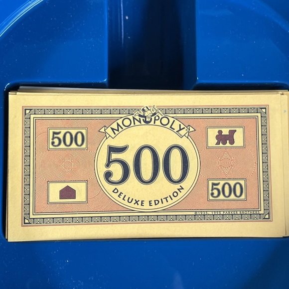 Monopoly DELUXE Edition Parker Brothers Board Game Vintage 1995 - Picture 15 of 16